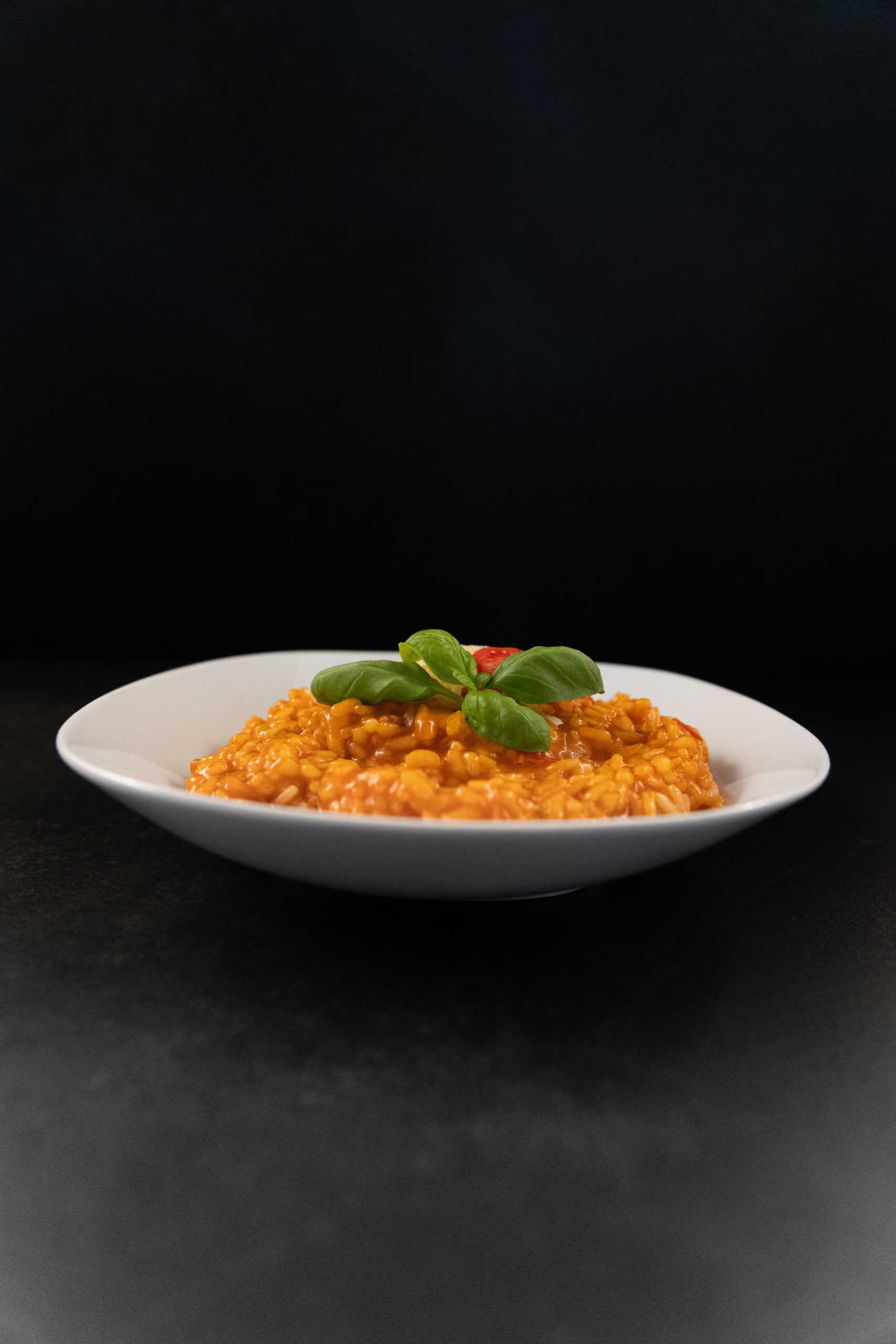 risotto tomate champignons